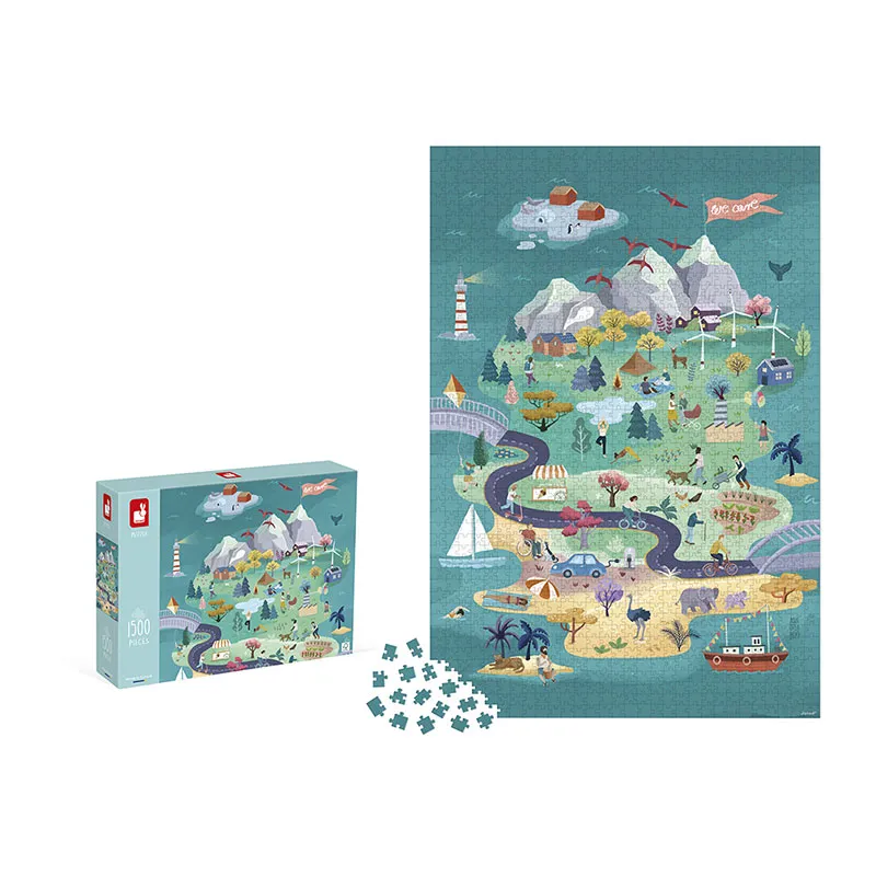 Puzzle Évasion 1500pcs - 10+-2