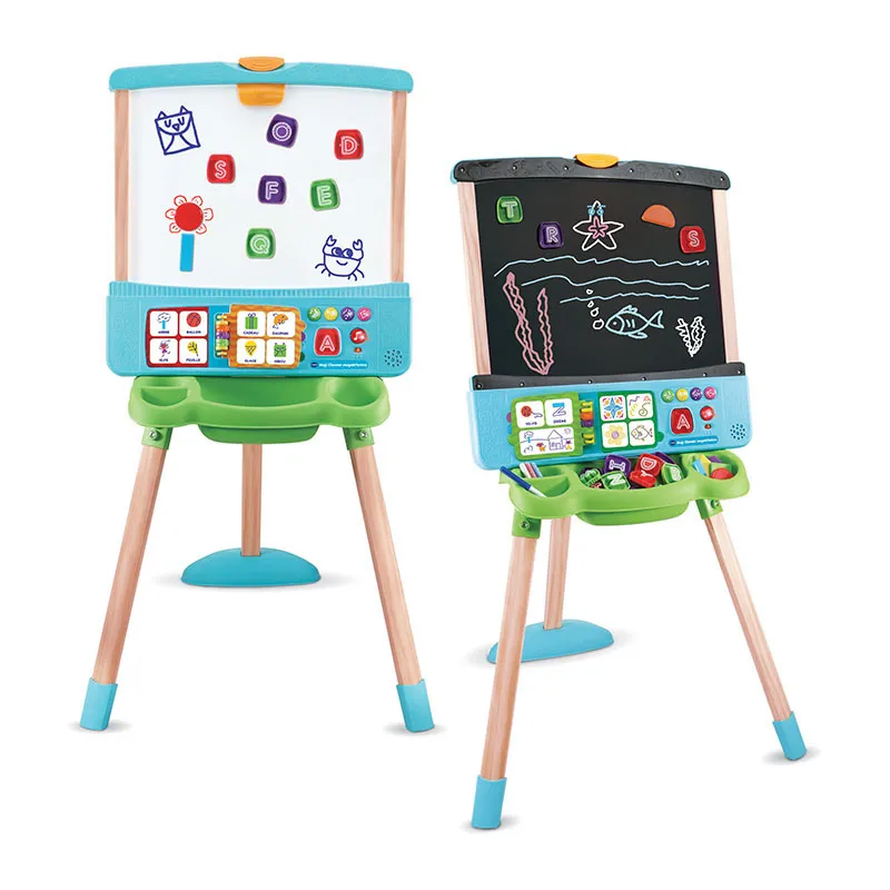 Magi Chevalet magnéti'lettres 3en1 Bois - 36m+-0
