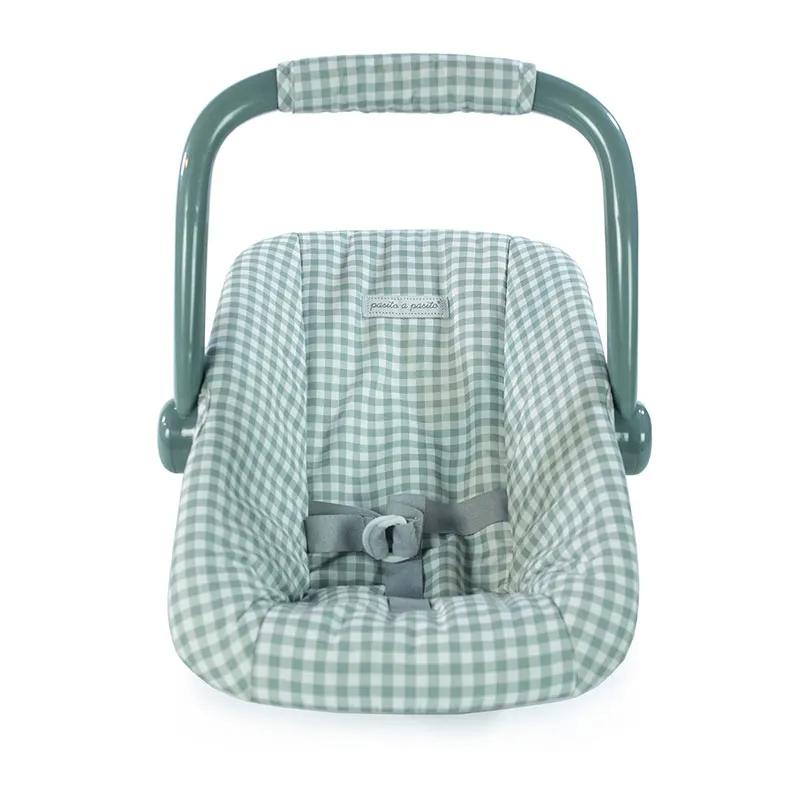 Transat pour poupée Tom Vichy - 43x14x34cm-1