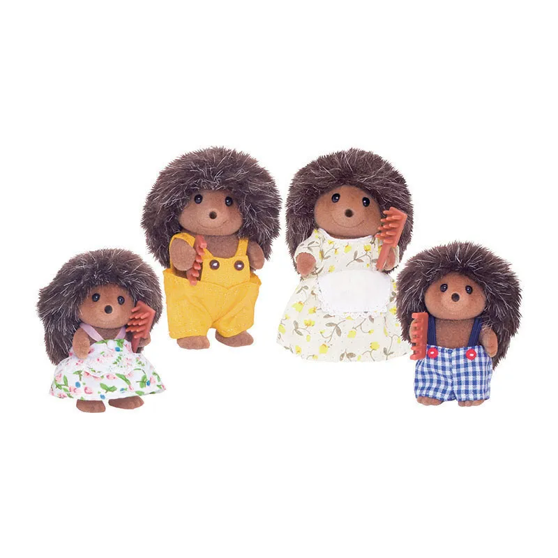 Famille hérisson - 4pcs-1