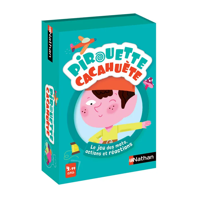 Jeu de cartes Pirouette Cacahuète 48pcs - 4+-1