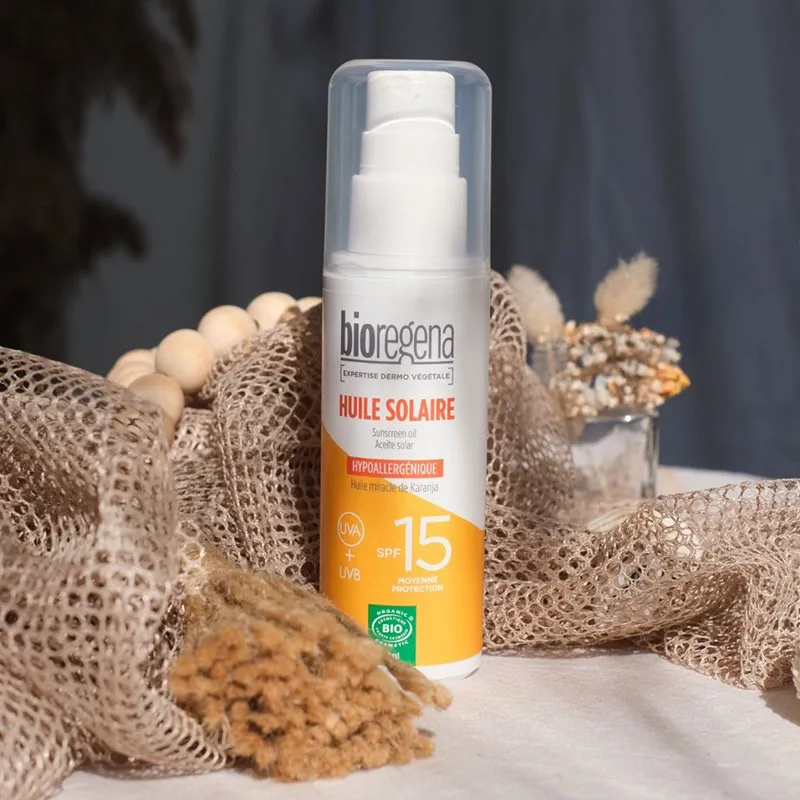 Huile solaire SPF15 - 90ml-0