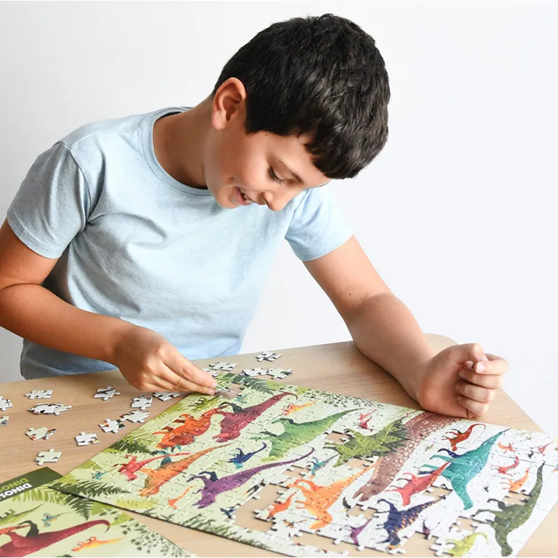 Puzzle éducatif 280pcs Les Dinosaures - 7+-4