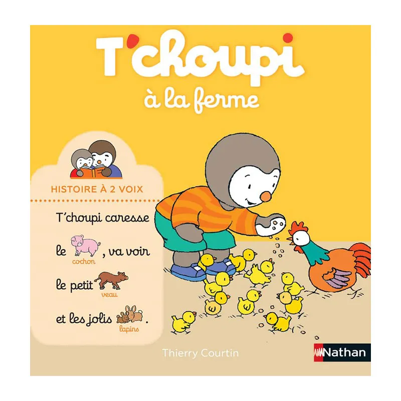 T'Choupi à la ferme Histoire à 2 voix - 24m+-0