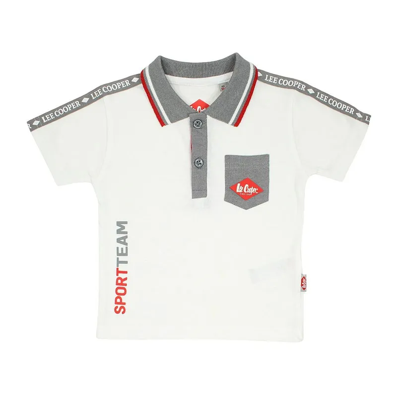 Ensemble Bébé 2pcs Sport  - Blanc/Gris-2