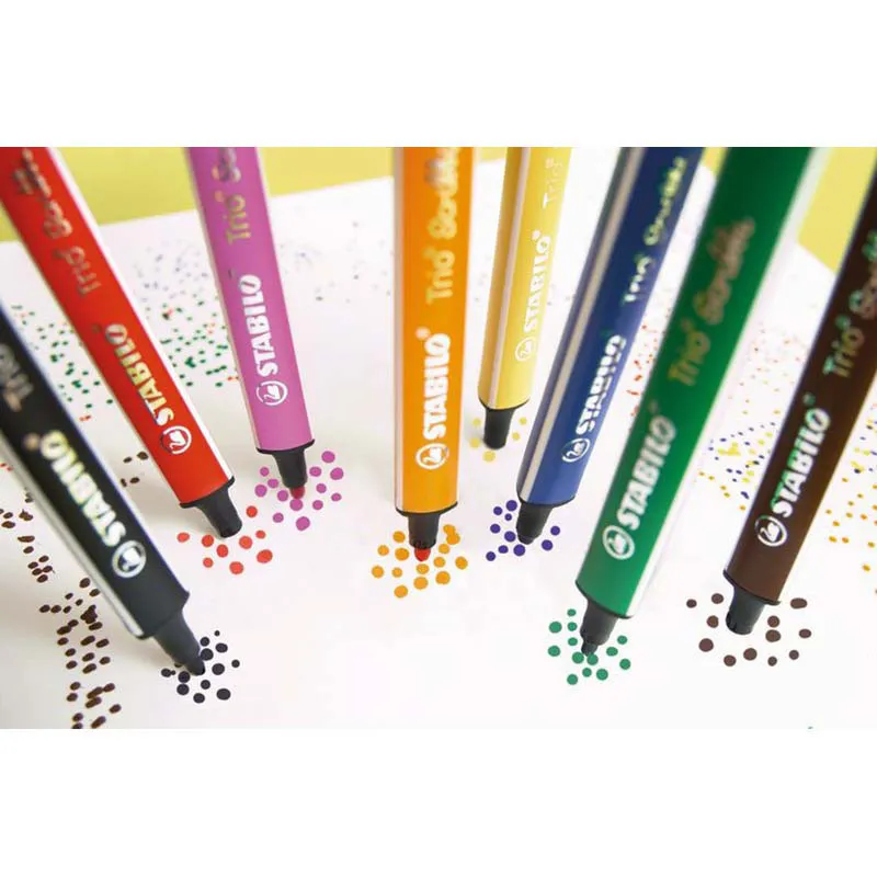 Feutres de coloriage Trio Scribbi - 14pcs-9