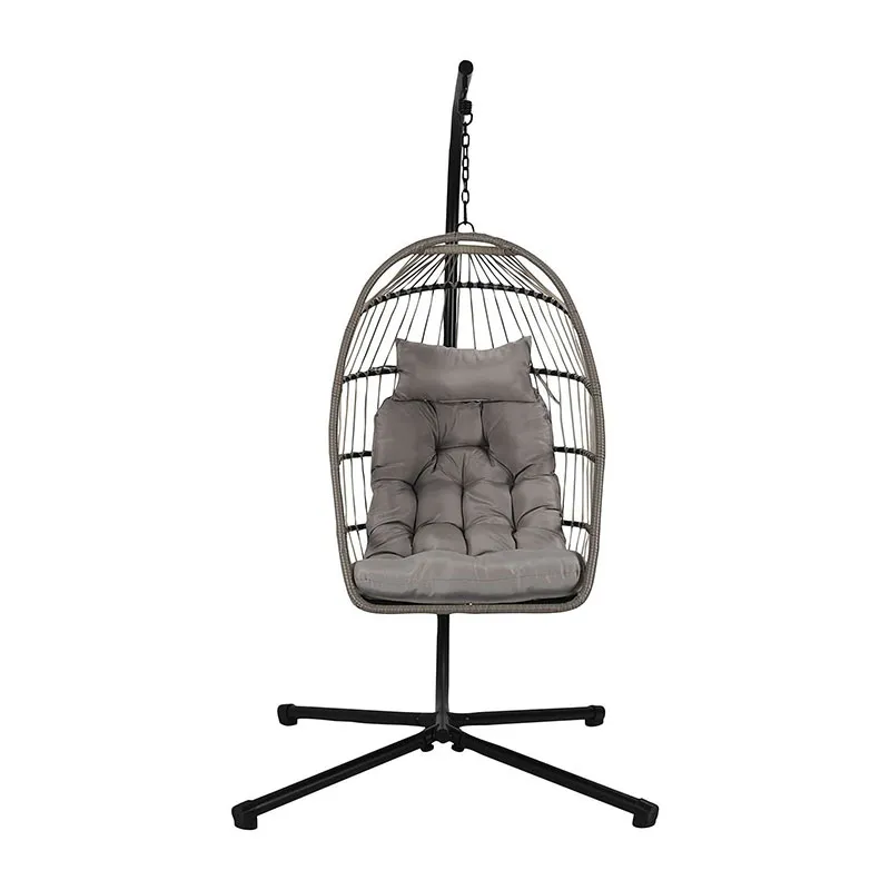 Fauteuil suspendu Hanoi - Gris-2