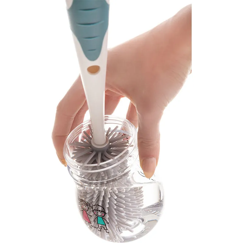 Goupillons 2en1 avec support - Bleu-6
