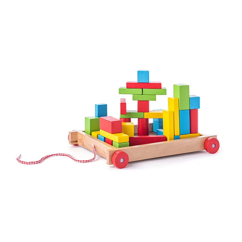Chariot à tirer + 34 blocs - 24m+-1