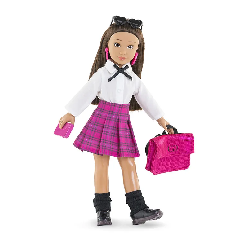 Ensemble Dressing Collège anglais Corolle Girls 28cm - 4+-3