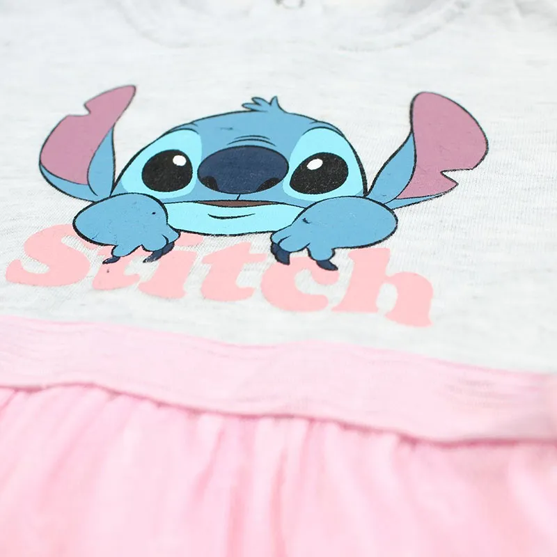 Robe Tulle bebe Lilo & Stitch - Rose-2