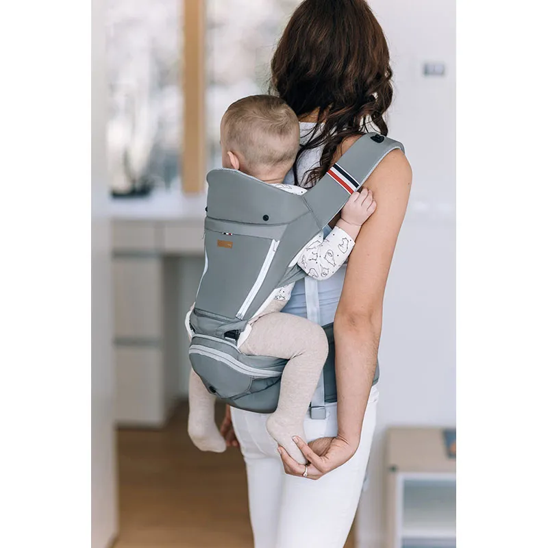 Porte bébé Easy move 6en1 Gris - 3m+-1