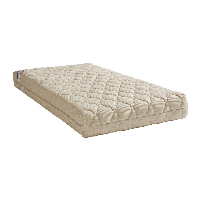 Matelas Coco Nut révers. déhoussable Beige ép. 12cm + Valisette de transport Offerte-5
