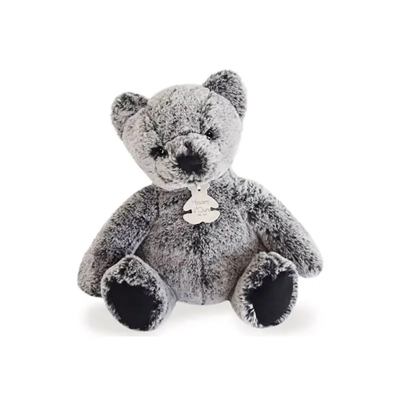 Peluche Ours Les Sweety Mousse Anthracite - 25cm-0