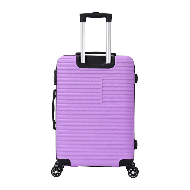 Set de 3 valises Vera 55/65/75cm - 43/65/94,5L - Orchidée-2