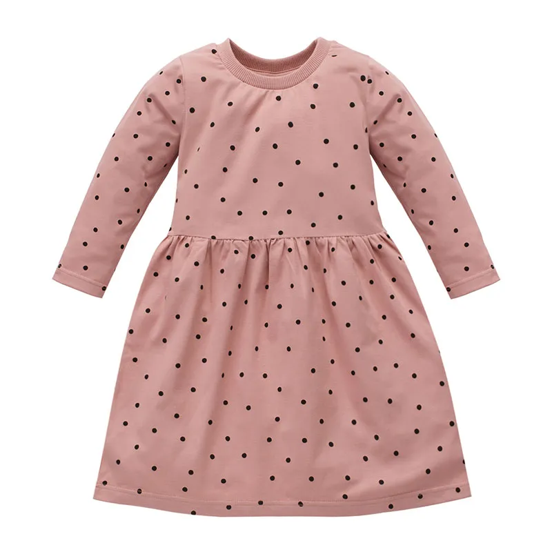 Robe ML Pois - Rose/Noir-0