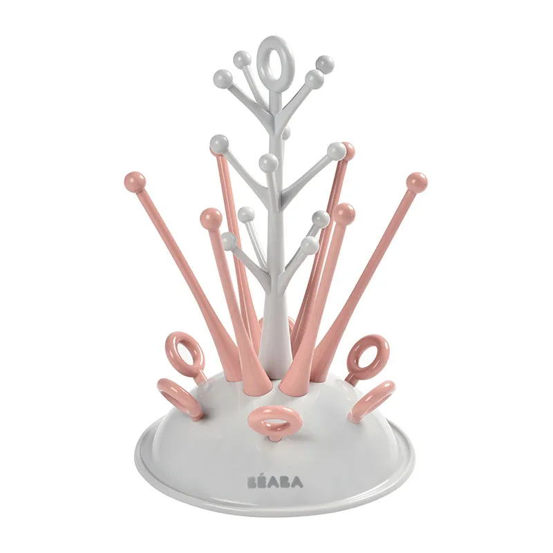 Égoutte biberon Arbre Pink - 0m+-0