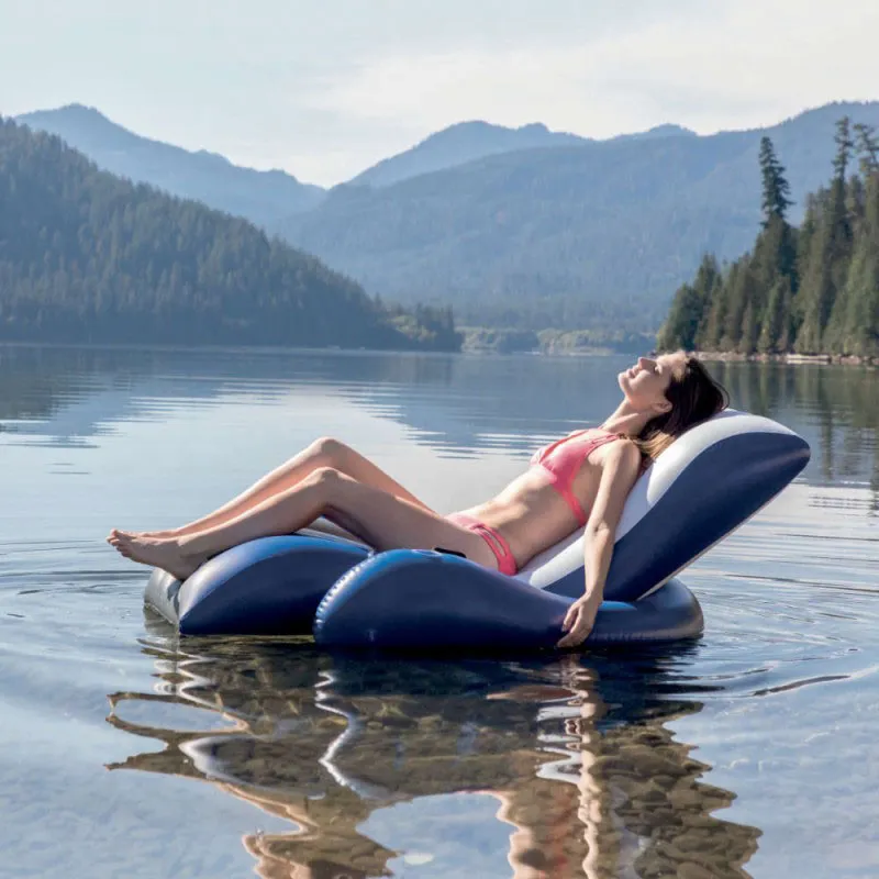 Chaise longue gonflable River Run - 180x135cm-1