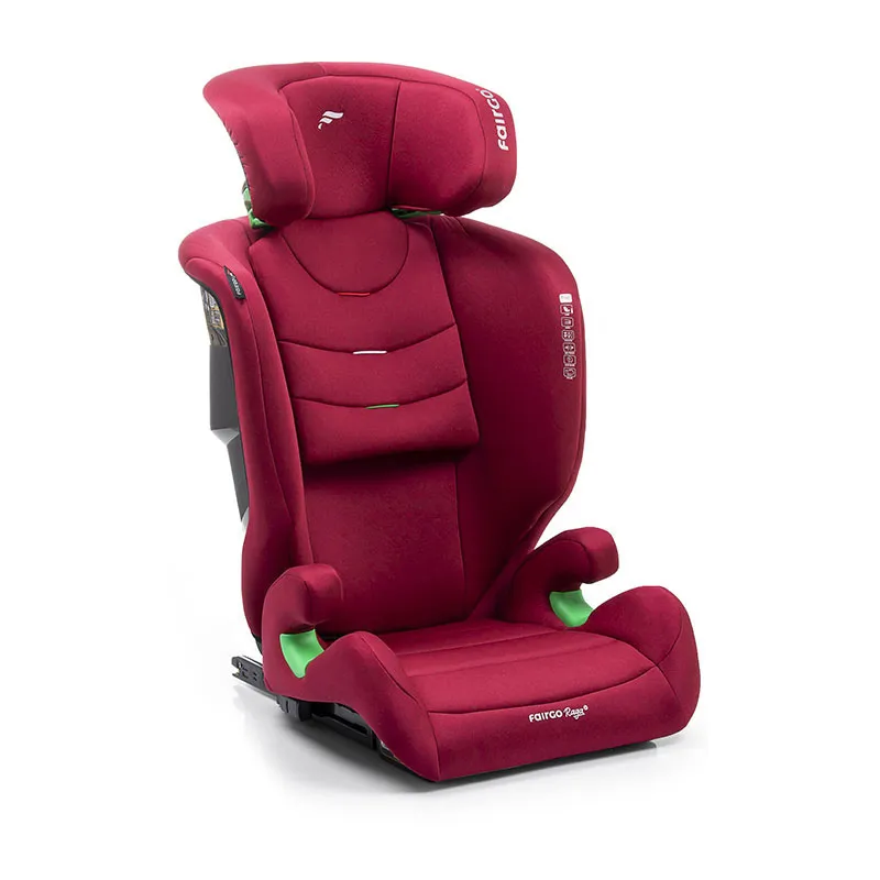 Siège-auto I-SIZE/ISOFIX Raga Fix 100-150cm - Rouge chiné-3