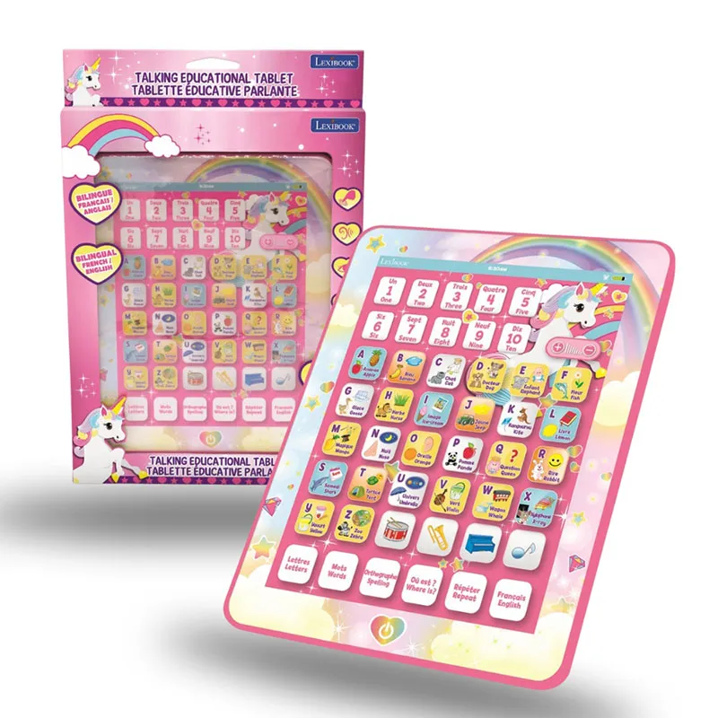 Tablette éducative bilingue Lexibook Licorne - 3+-5
