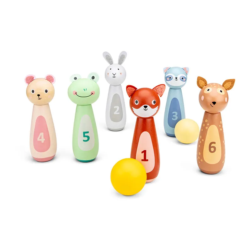 Bowling des animaux avec livre de musique- 36m+-4