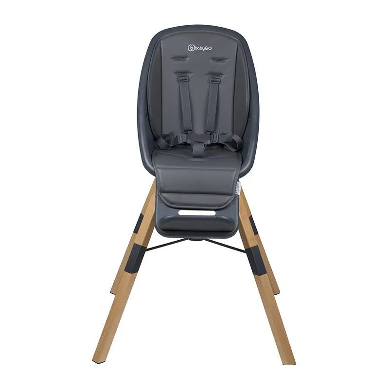 Chaise haute 360° Carou Gris - 6m+-7