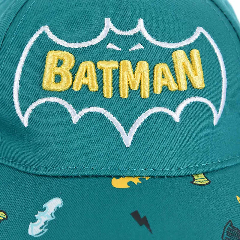 Casquette twill brodé Batman - Bleu-1