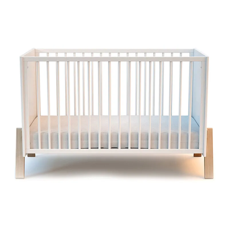 Lit Bébé Canaille Winnie Blanc/Bois - 60x120cm-4