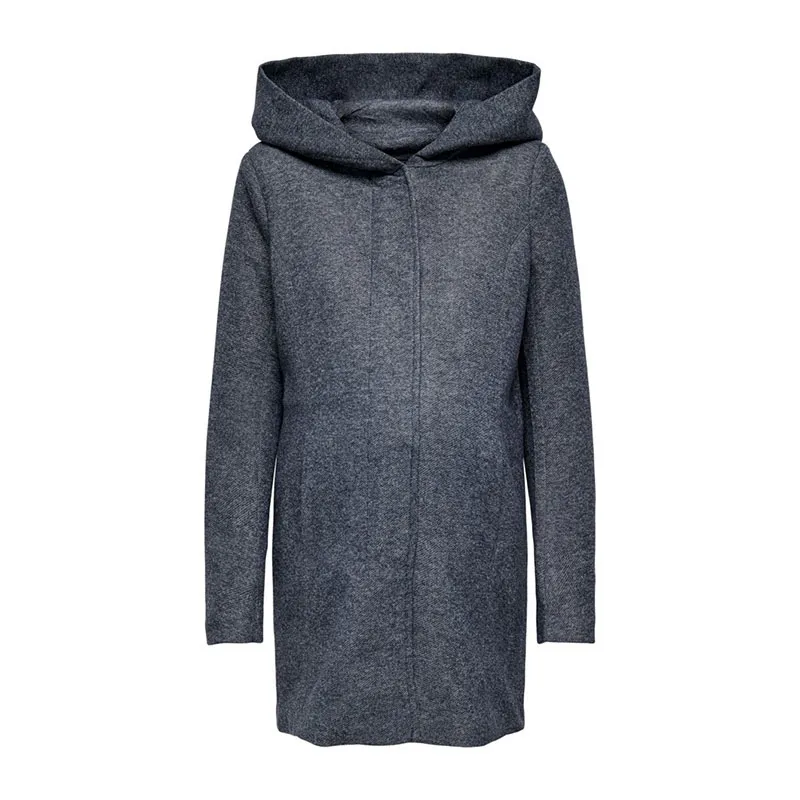 Manteau de grossesse Sedona Only - Gris/Marine chiné-2