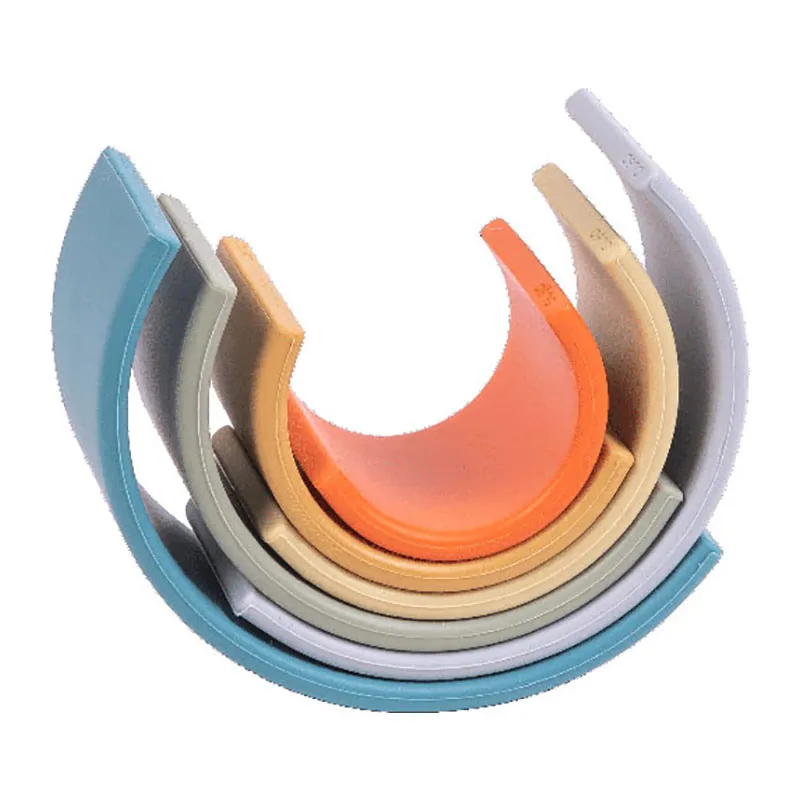 Jouet Silicone Petit arc-en-ciel Nature - 0m+-7