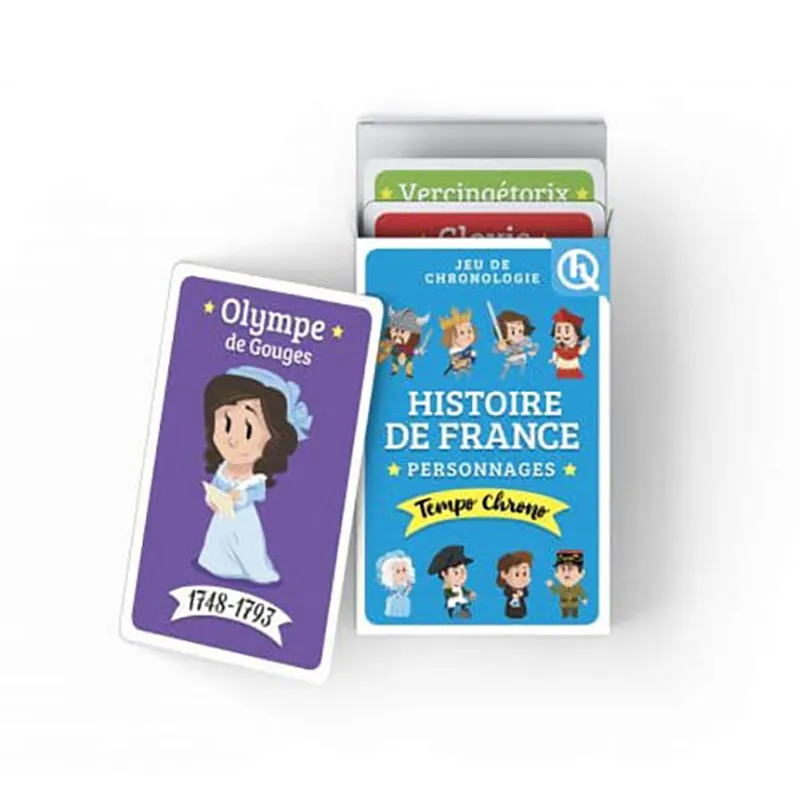 Coffret Livre + Jeu Histoire de France - 7+-6