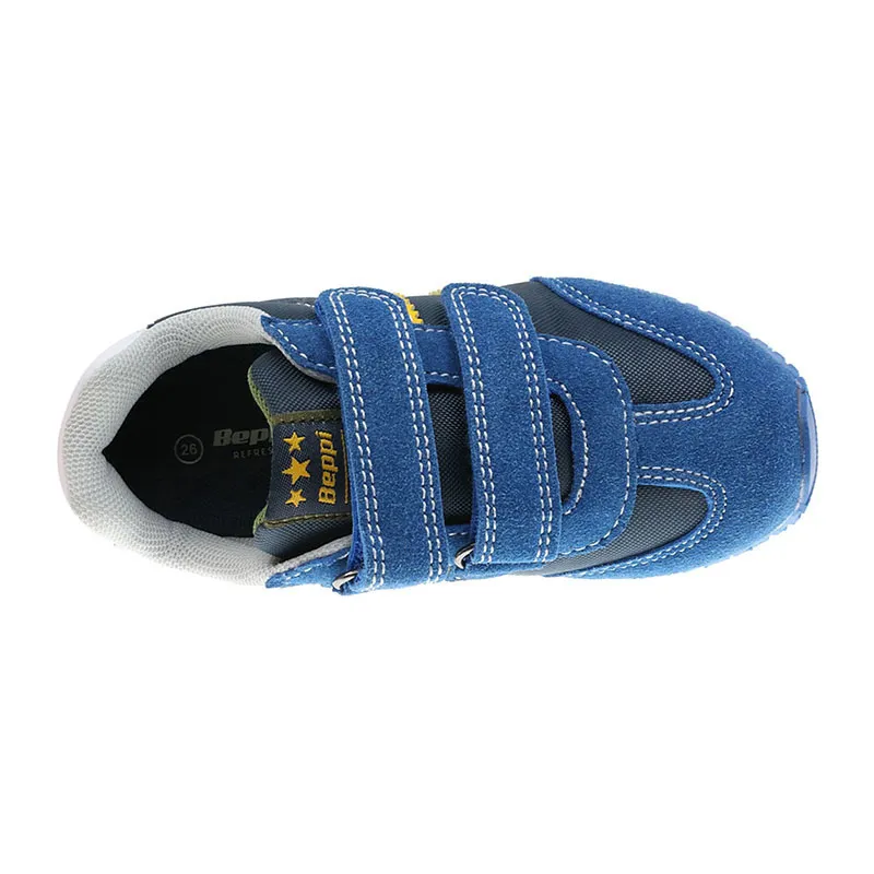 Baskets scratch Izmir - Bleu/Jaune-2