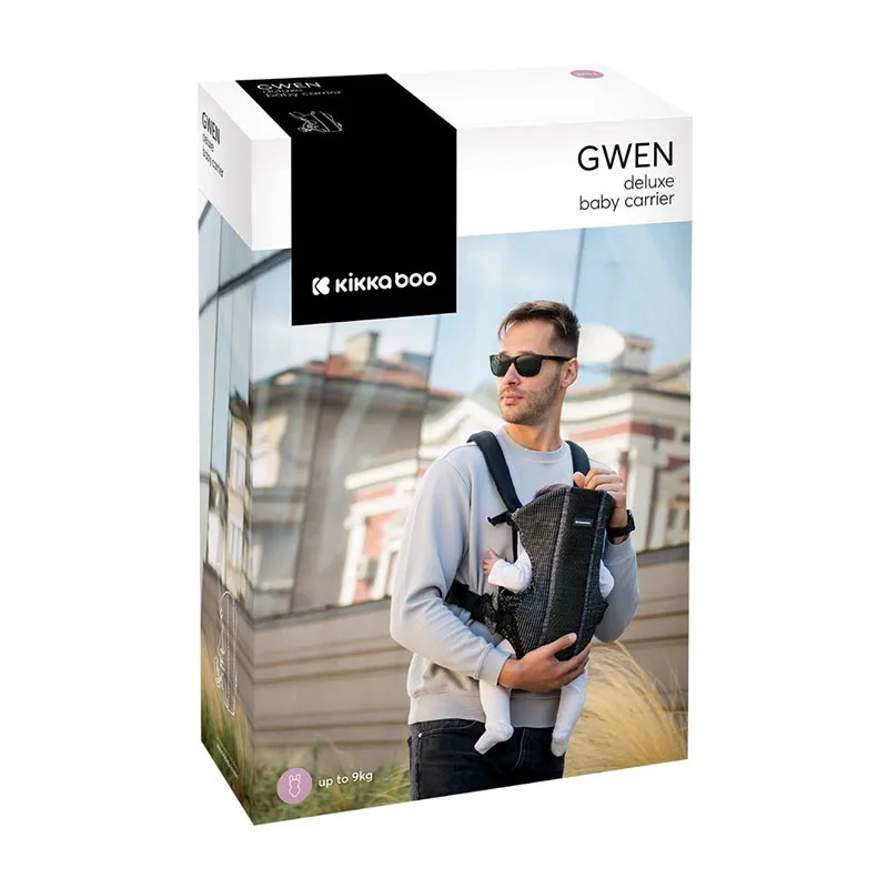 Porte bébé Gwen Fly Gris - 3m+-2