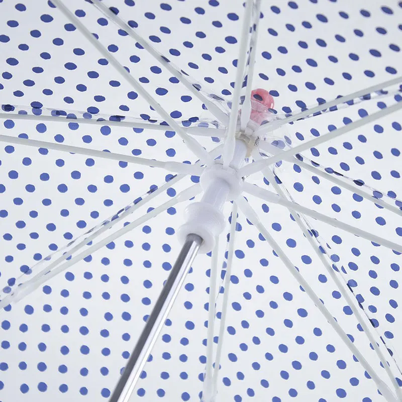 Parapluie Mickey Cerda - Transparent/Rouge-2