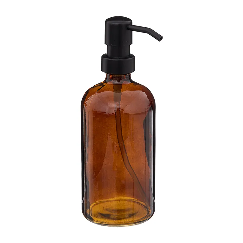 2 Distributeurs savon Marron - 450ml-1