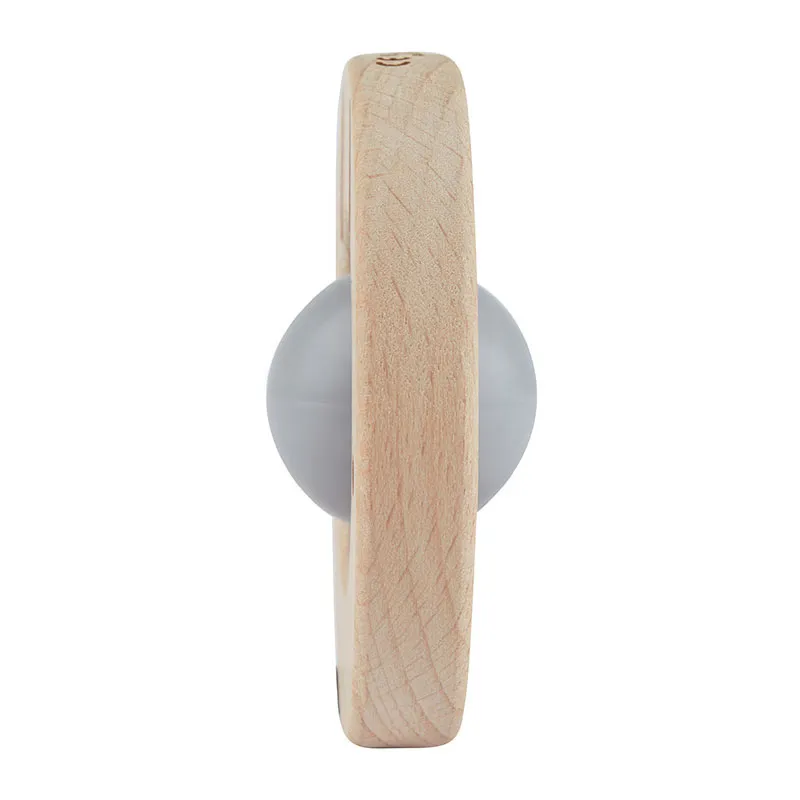 Anneau de dentition Bois/Silicone Écureuil - 0m+-4