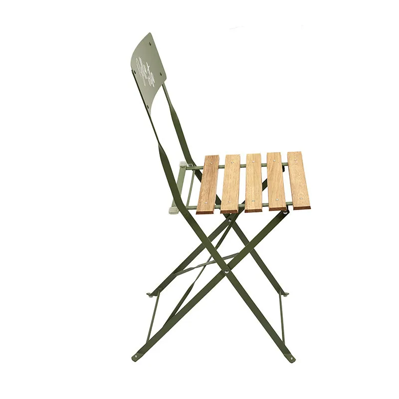 2 Chaises pliantes Bella Vita Kaki - 42x48x81cm-4