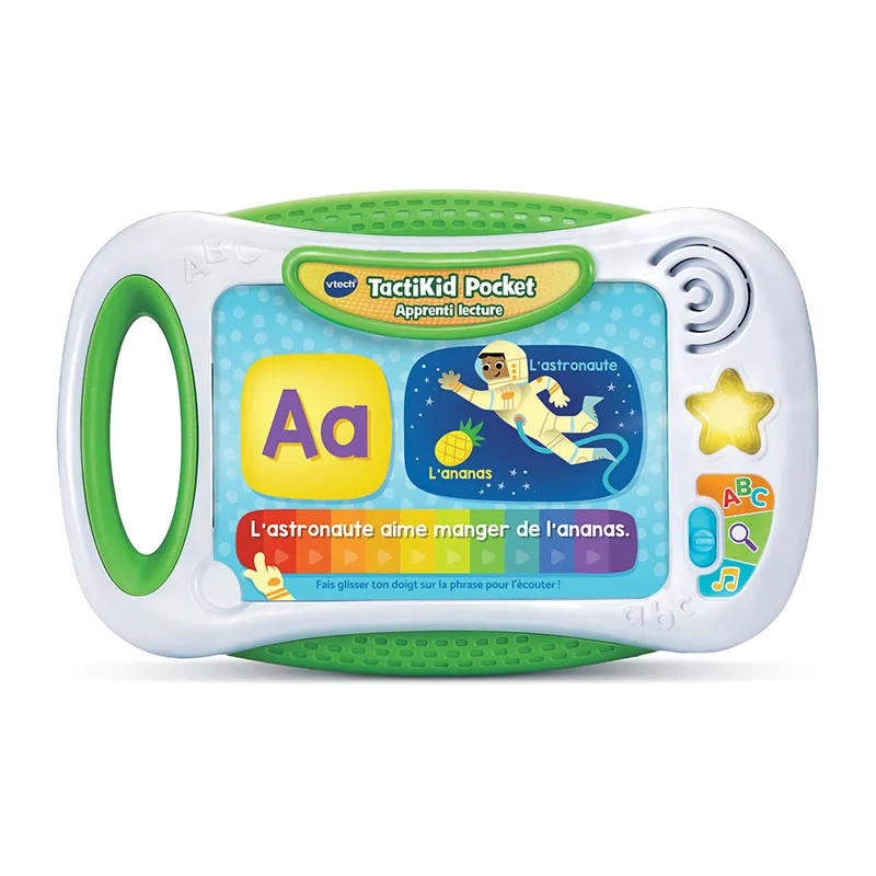 Tablette TactiKid Pocket Apprenti lecture - 4+-2