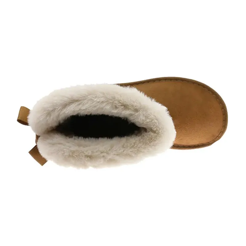 Bottes fourrées Noeud - Camel-2