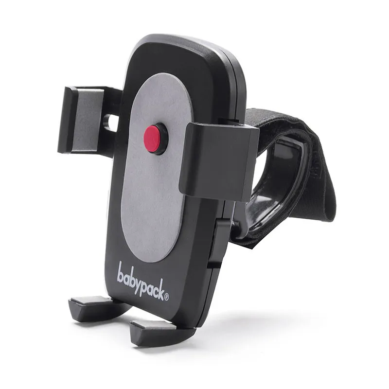 Support smartphone pour poussette - Noir-1