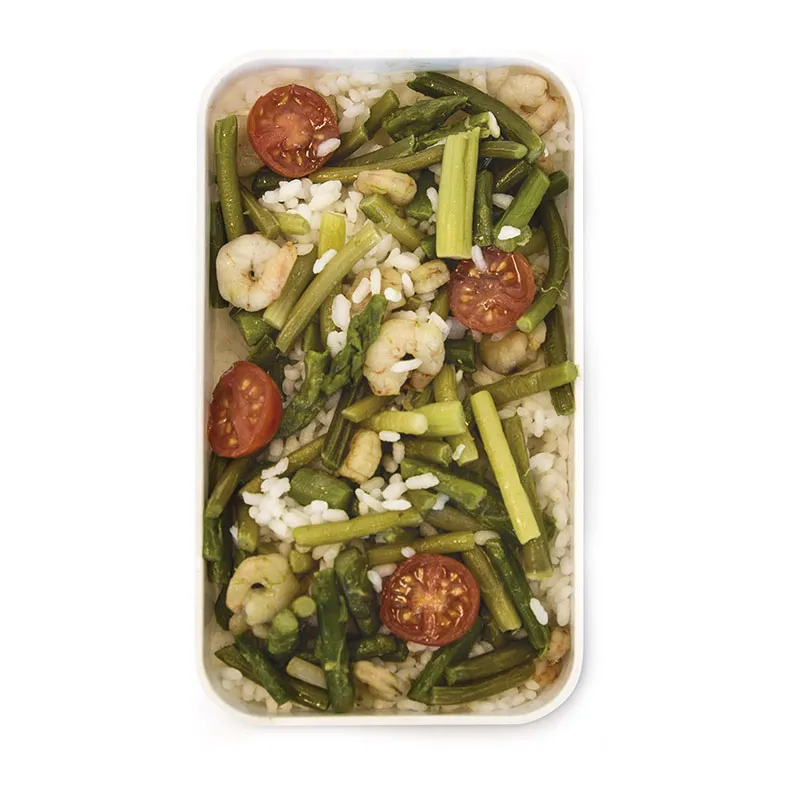 Lunchbox Bento + Couverts Noir - 2x600ml-4
