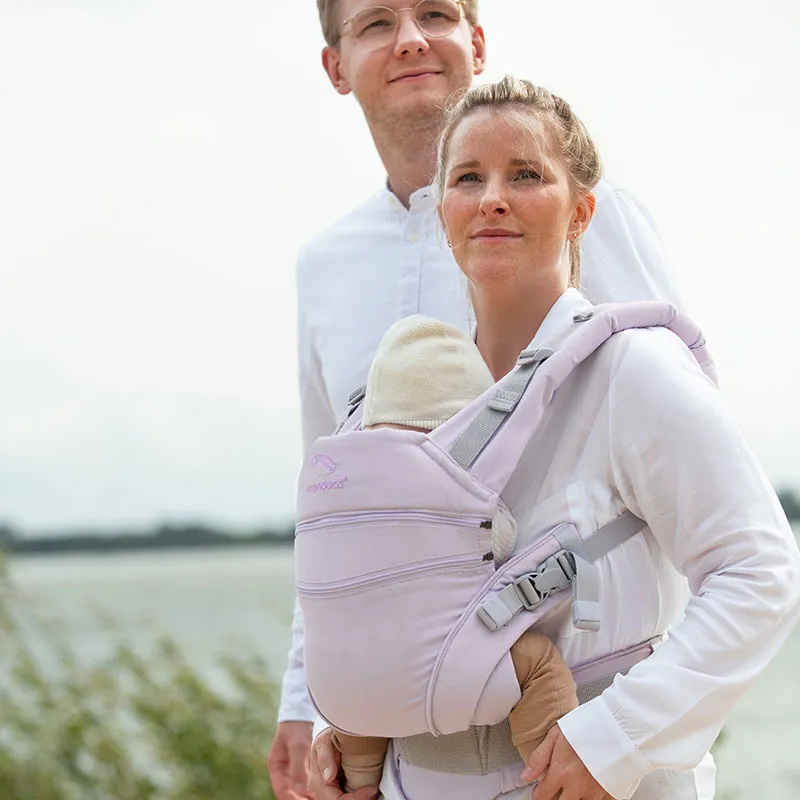 Porte bébé XT Monochrome Lavender Coton BIO - 0m+-4