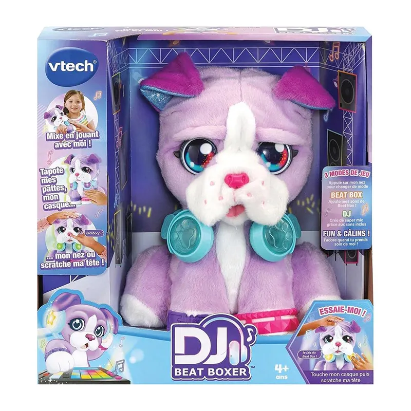 Peluche interactive DJ Beat Boxer - 4+-9