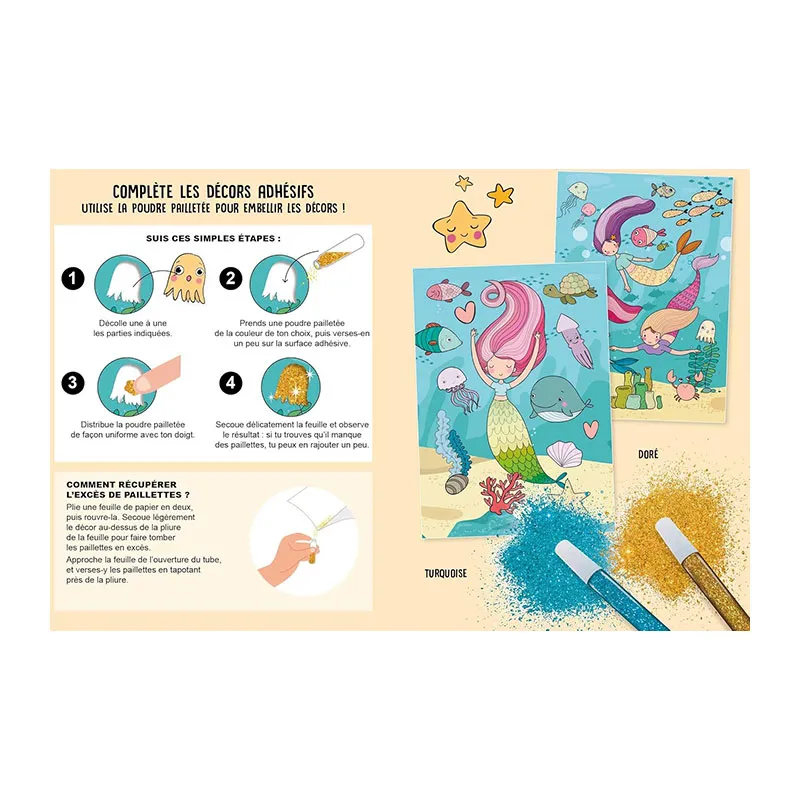 Kit créatifs Méga Art & Crafts Les Sirènes - 5+-3