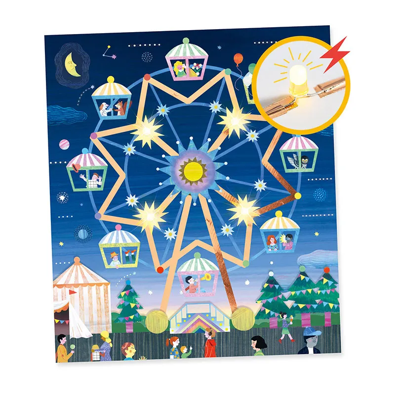 Kit créatif Tableaux lumineux Là-Haut 29pcs - 8+-4