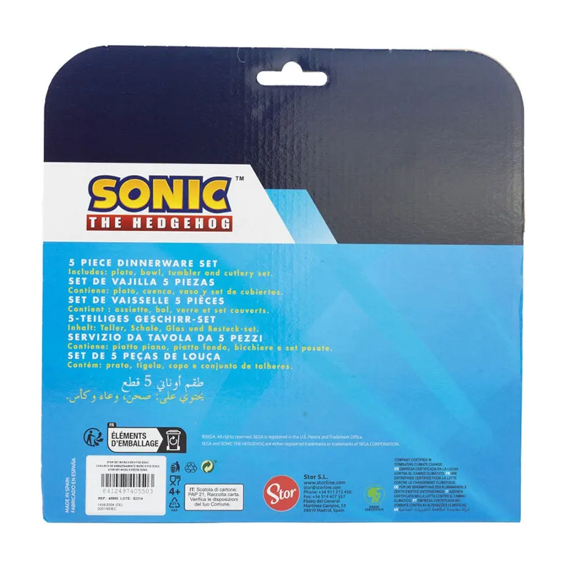 Set de repas Sonic - 5pcs-2