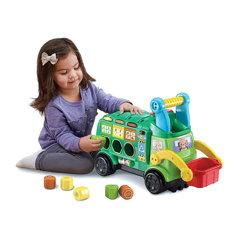 Maxi camion poubelle Recyclo'formes - 18m+-5
