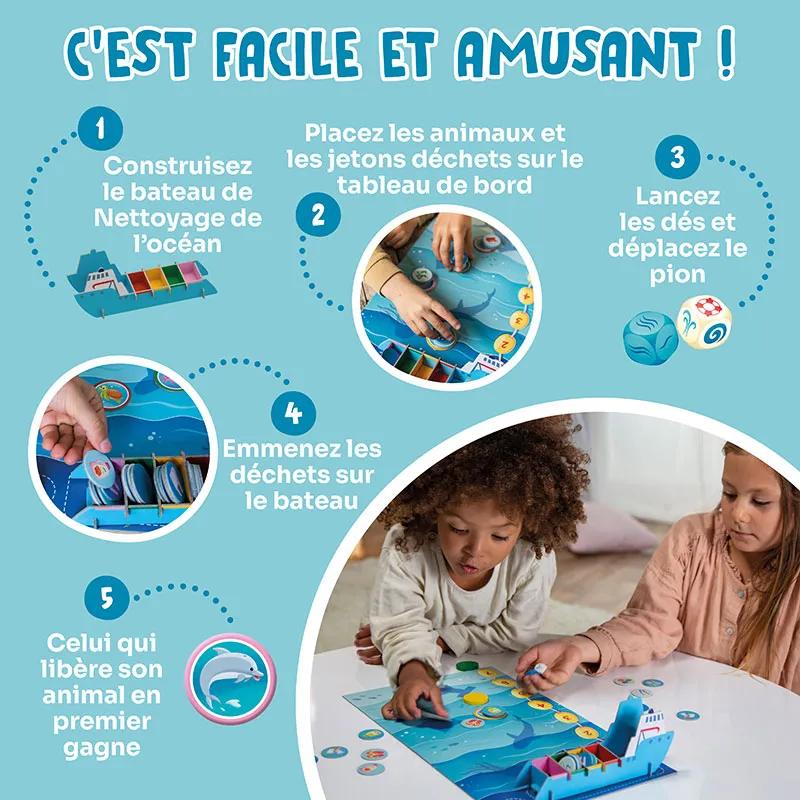 Jeu éducatif Mission Océan - 4+-2