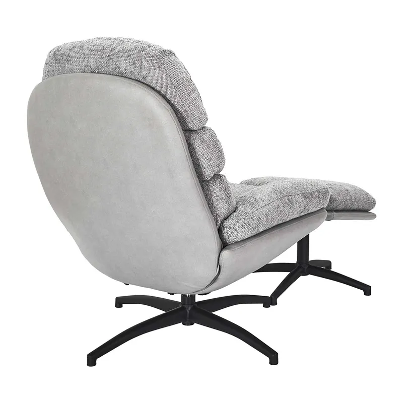 Fauteuil William Gris - 78x90x99cm-4
