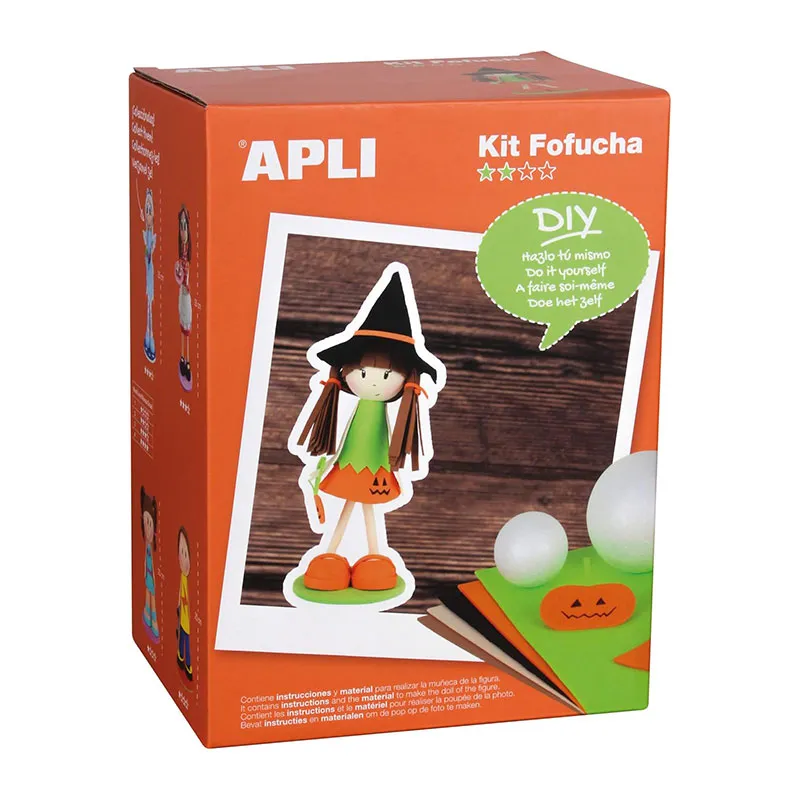 Kit mousse transformable Poupée Citrouille - 8+-0
